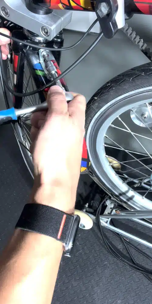 Custom Bike Wrapping Assembly