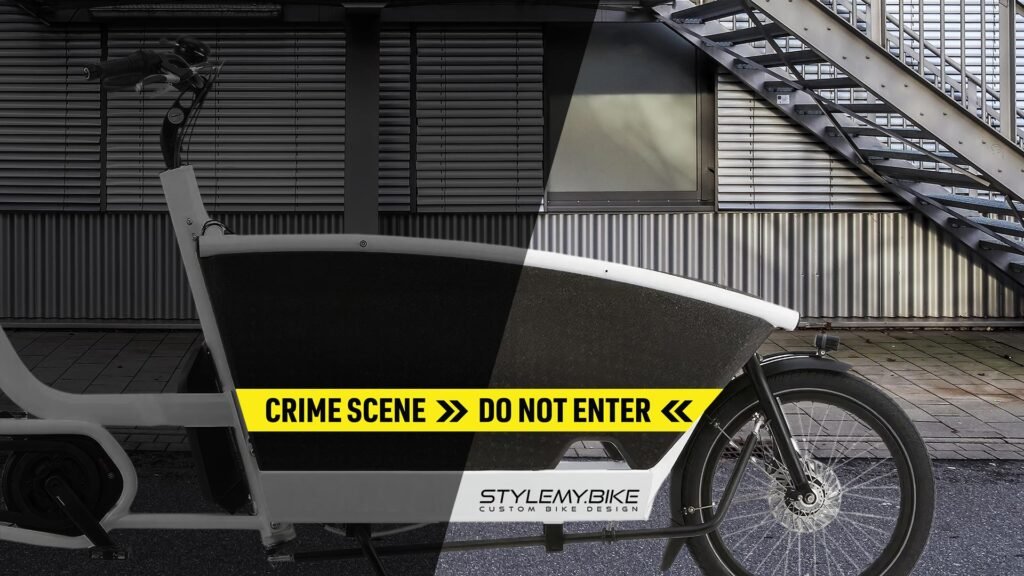 Reflective Stripes | Crime Scene | yellow, black