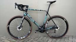 Bicycle with Bike Stickers