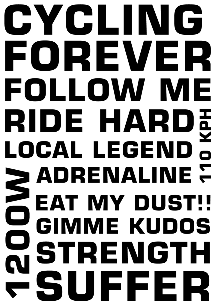 Folienplott | Cycling Quotes | Cycling Forever